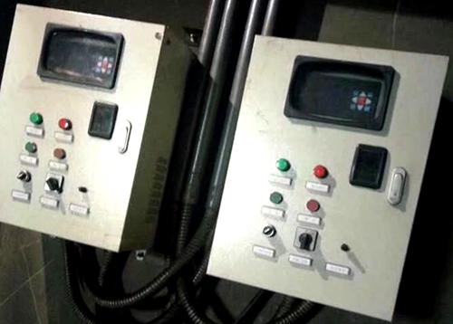 电子皮带秤安装现场 