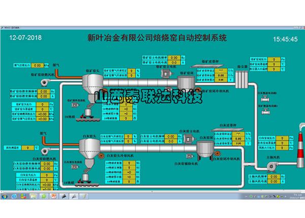 焙烧窑三电一体化控制系统